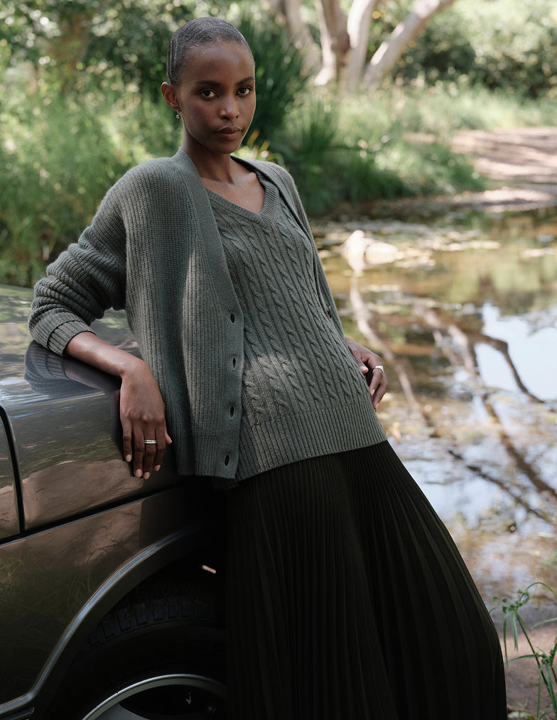 Shop The Nell V-Neck Sweater